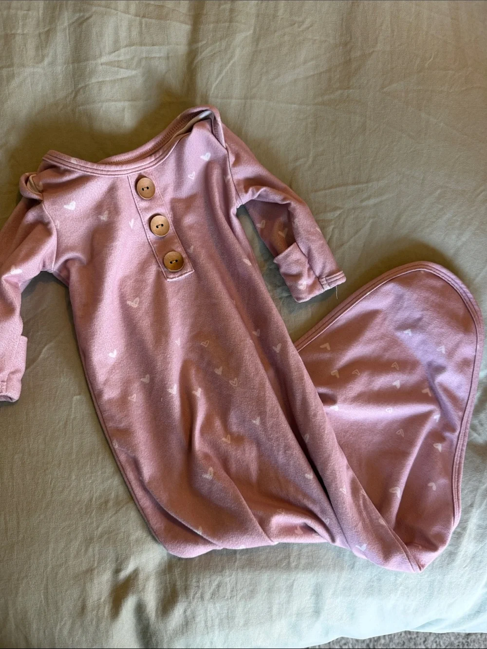 Caden lane newborn gown